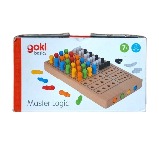 Jeu Master Logic en bois d'occasion - Goki - Dès 7 ans | Jeu Change - Ressourcerie du Pays de Gex
