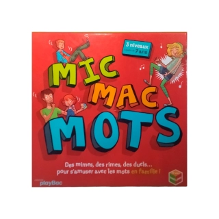 Mic Mac Mots - PLAYBAC - Dès 7 ans - Recyclerie embarcadère