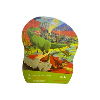 Puzzle d'occasion Land of Dinosaure CROCODILE CREEK- Dès 3 ans - La Toupie