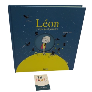 Livre d'occasion Léon l' extra petit terrestre - Dès 4 ans - Enjoué -  Rejouons Solidaire