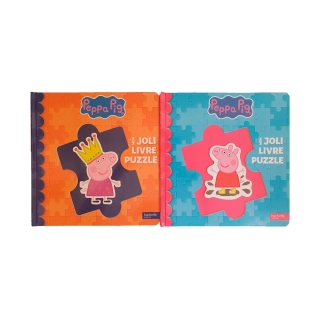 Lot de 2 livres puzzles d'occasion Peppa Pig HACHETTE - Dès 3 ans - Recyclerie Drumettaz