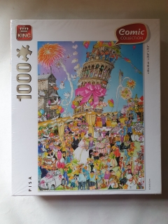 Pisa - Comic collection - King -1000 pièces - Dès 8 ans - Recyclerie Drumettaz