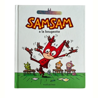 Livre Samsam a la bougeotte d'occasion BAYARD - Dès 3 ans - Ressourcerie du Pays de Gex