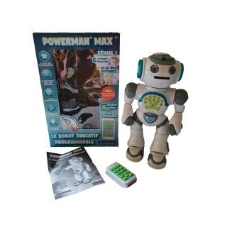 Robot Educatif "POWERMAN MAX" LEXIBOOK - Dès 4 ans | Jeu Change - Recyclerie Drumettaz