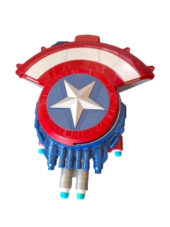 Bouclier lanceur Captain America  d'occasion - Dès 6 ans | Jeu Change - Les chantiers Valoristes - ENFIN! RÉEMPLOI