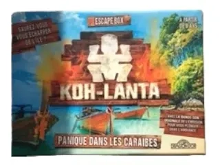 Koh-Lanta – Escape box – Panique dans les Caraïbes | Jeu Change - La Fabrik du Petit Zèbre
