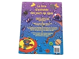 Livre d'activités des jours de pluie d'occasion -Dès 3 ans |Jeu Change